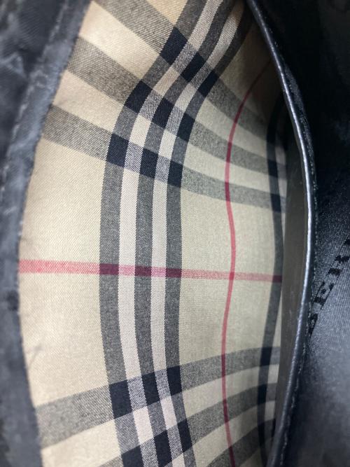 BURBERRY（バーバリー）BURBERRY (バーバリー) ショルダーバッグ ブラックの古着・服飾アイテム