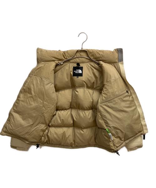 THE NORTH FACE（ザ ノース フェイス）THE NORTH FACE (ザ ノース フェイス) ショートヌプシジャケット ダウンジャケット ベージュ サイズ:SIZE Mの古着・服飾アイテム