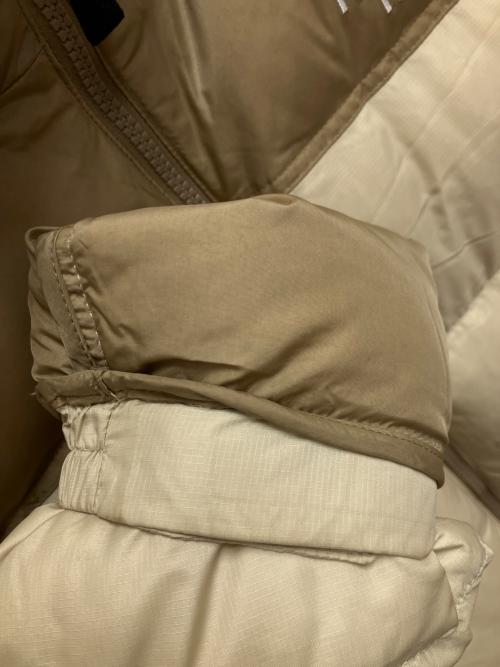 THE NORTH FACE（ザ ノース フェイス）THE NORTH FACE (ザ ノース フェイス) ショートヌプシジャケット ダウンジャケット ベージュ サイズ:SIZE Mの古着・服飾アイテム
