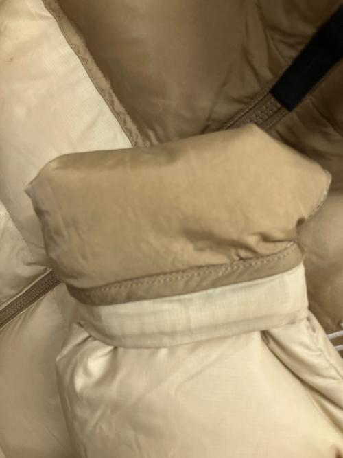 THE NORTH FACE（ザ ノース フェイス）THE NORTH FACE (ザ ノース フェイス) ショートヌプシジャケット ダウンジャケット ベージュ サイズ:SIZE Mの古着・服飾アイテム