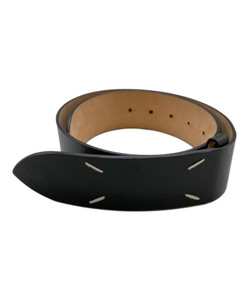 Maison Margiela（メゾンマルジェラ）Maison Margiela (メゾンマルジェラ) レザーベルト ブラックの古着・服飾アイテム