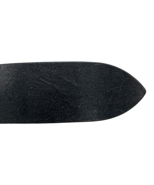 Maison Margiela（メゾンマルジェラ）Maison Margiela (メゾンマルジェラ) レザーベルト ブラックの古着・服飾アイテム