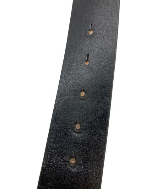 Maison Margiela（メゾンマルジェラ）Maison Margiela (メゾンマルジェラ) レザーベルト ブラックの古着・服飾アイテム