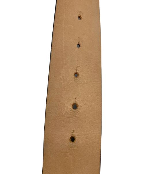 Maison Margiela（メゾンマルジェラ）Maison Margiela (メゾンマルジェラ) レザーベルト ブラックの古着・服飾アイテム