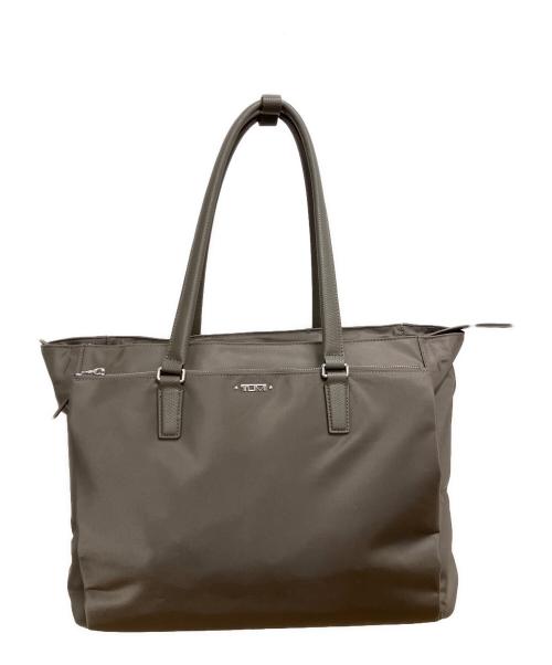 TUMI（トゥミ）TUMI (トゥミ) ビジネストートバッグ ベージュの古着・服飾アイテム