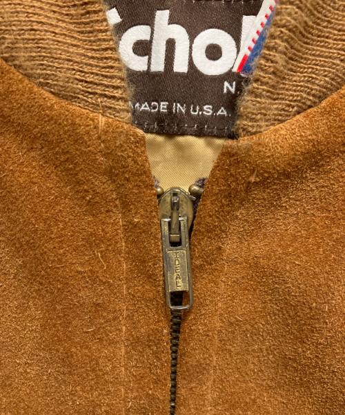 Schott（ショット）Schott (ショット) スウェードジャケット ブラウン サイズ:SIZE 38の古着・服飾アイテム