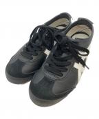 Onitsuka Tigerオニツカタイガー）の古着「MEXICO 66 ローカットスニーカー」｜ブラック