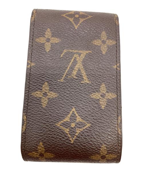 LOUIS VUITTON（ルイ ヴィトン）LOUIS VUITTON (ルイ ヴィトン) モノグラム エテュイ・シガレット シガレットケース ブラウンの古着・服飾アイテム