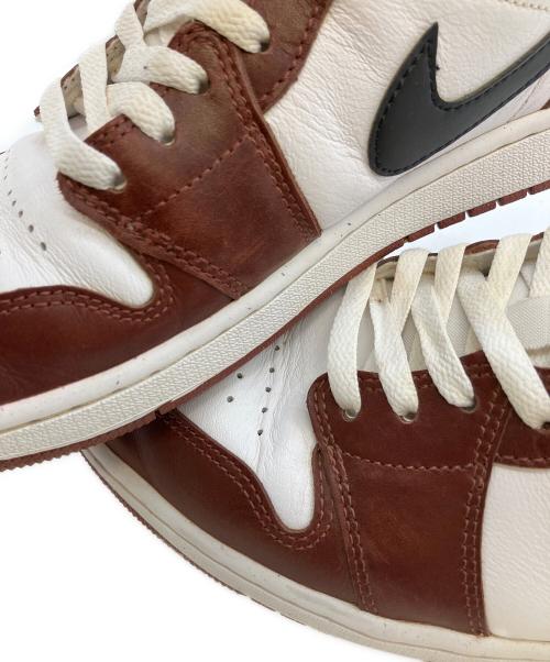 NIKE（ナイキ）NIKE (ナイキ) Air Jordan 1 Low SE（エアジョーダン1 ロー SE） ホワイト×ブラウン サイズ:SIZE 28cmの古着・服飾アイテム