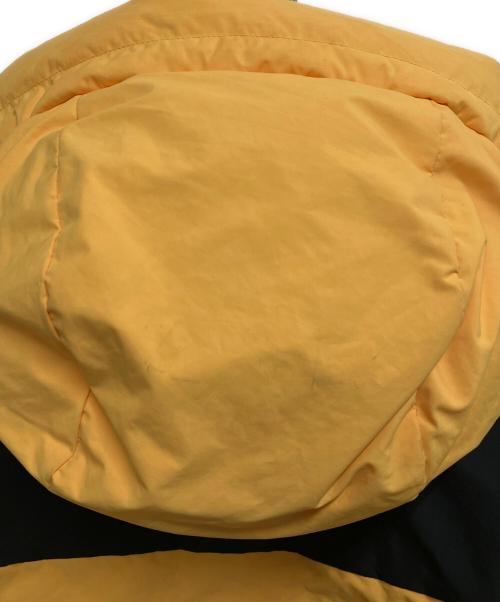 FIRST DOWN（ファーストダウン）FIRST DOWN (ファーストダウン) ダウンジャケット イエロー×ブラック サイズ:SIZE Mの古着・服飾アイテム