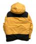 FIRST DOWN (ファーストダウン) ダウンジャケット イエロー×ブラック サイズ:SIZE M：9000円