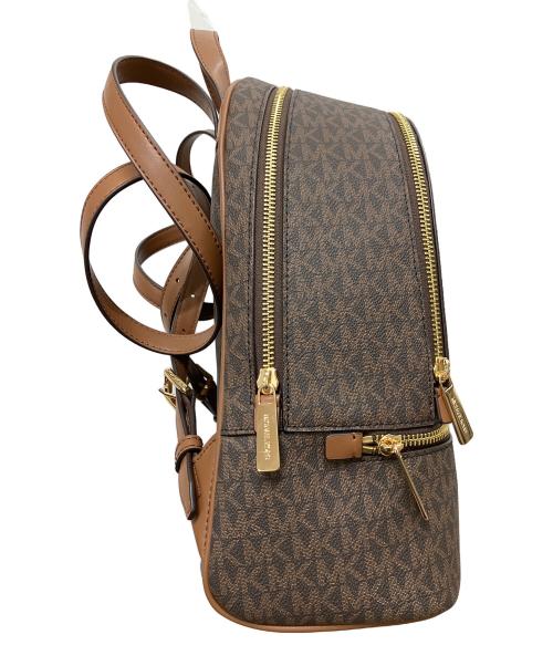 MICHAEL KORS（マイケル・コース）MICHAEL KORS (マイケル・コース) リュック ブラウンの古着・服飾アイテム