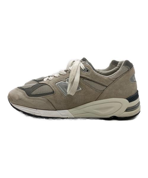 NEW BALANCE（ニューバランス）NEW BALANCE (ニューバランス) スニーカー ベージュ×グレー サイズ:SIZE 28cmの古着・服飾アイテム