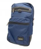 ZERO HALLIBURTONゼロ ハリバートン）の古着「ボディバッグ」｜ネイビー×ブラック