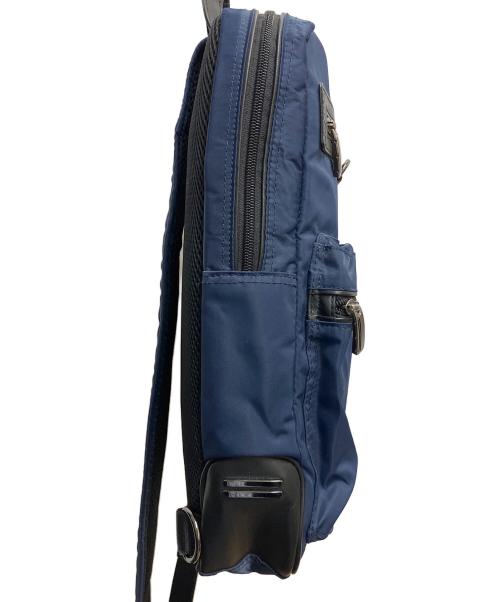 ZERO HALLIBURTON（ゼロ ハリバートン）ZERO HALLIBURTON (ゼロ ハリバートン) ボディバッグ ネイビー×ブラックの古着・服飾アイテム