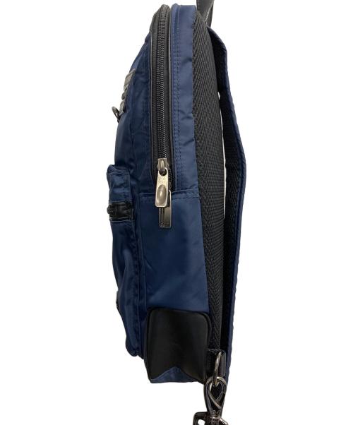 ZERO HALLIBURTON（ゼロ ハリバートン）ZERO HALLIBURTON (ゼロ ハリバートン) ボディバッグ ネイビー×ブラックの古着・服飾アイテム