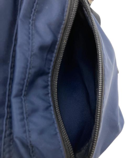 ZERO HALLIBURTON（ゼロ ハリバートン）ZERO HALLIBURTON (ゼロ ハリバートン) ボディバッグ ネイビー×ブラックの古着・服飾アイテム