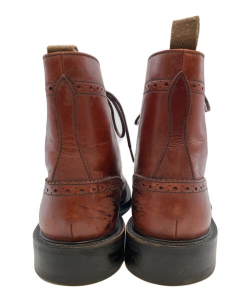 locking shoes by footmonkey（ロッキングシューズバイフットモンキー）locking shoes by footmonkey (ロッキングシューズバイフットモンキー) レースアップブーツ ブラウン サイズ:SIZE 26.5cm/8 1/2の古着・服飾アイテム