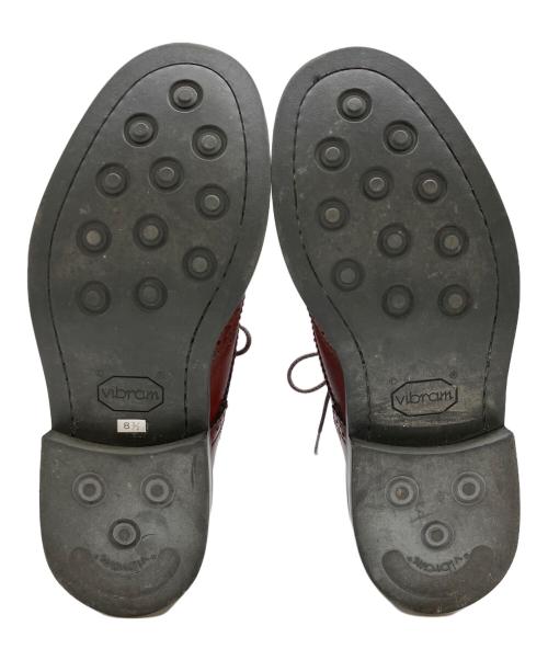 locking shoes by footmonkey（ロッキングシューズバイフットモンキー）locking shoes by footmonkey (ロッキングシューズバイフットモンキー) レースアップブーツ ブラウン サイズ:SIZE 26.5cm/8 1/2の古着・服飾アイテム