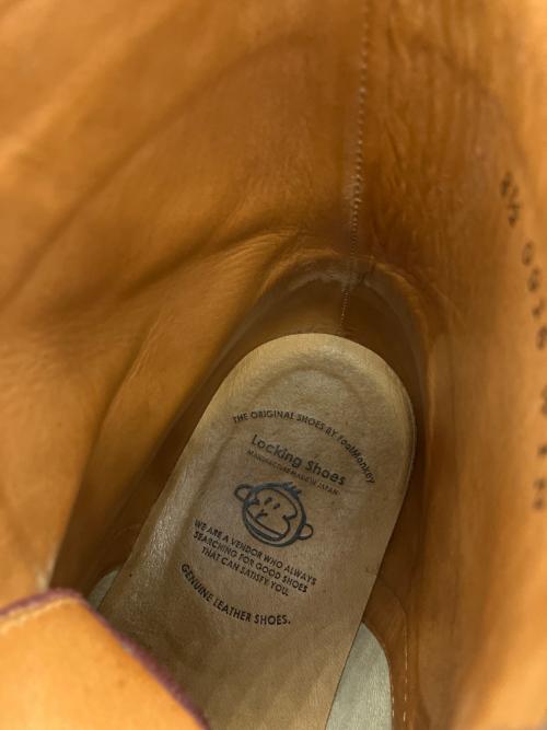 locking shoes by footmonkey（ロッキングシューズバイフットモンキー）locking shoes by footmonkey (ロッキングシューズバイフットモンキー) レースアップブーツ ブラウン サイズ:SIZE 26.5cm/8 1/2の古着・服飾アイテム