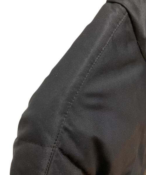 Eddie Bauer（エディーバウアー）Eddie Bauer (エディーバウアー) ダウンジャケット ブラック×ブルー サイズ:SIZE Lの古着・服飾アイテム