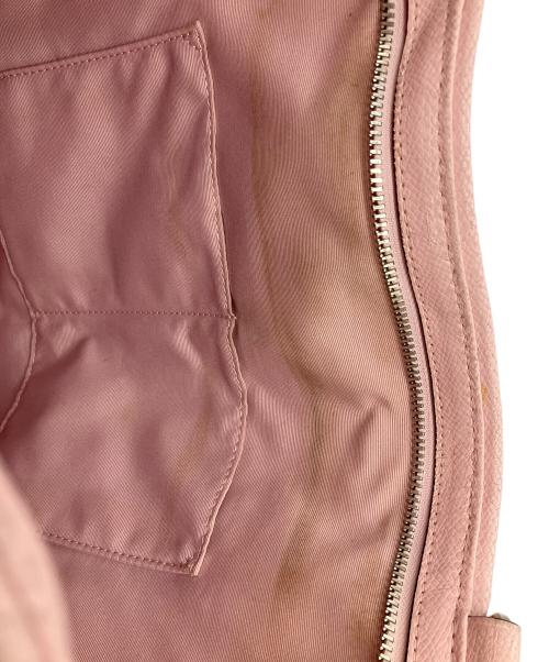 COACH（コーチ）COACH (コーチ) ショルダーバッグ ベージュ×ピンクの古着・服飾アイテム