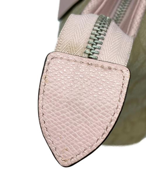 COACH（コーチ）COACH (コーチ) ショルダーバッグ ベージュ×ピンクの古着・服飾アイテム