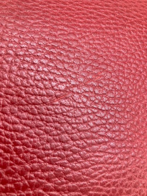 GUCCI（グッチ）GUCCI (グッチ) インターロッキングGチェーンショルダーバッグ レッドの古着・服飾アイテム