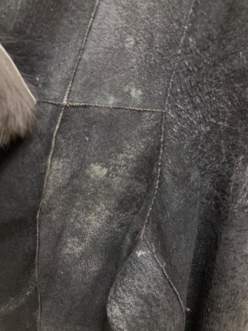 Christian Dior（クリスチャン ディオール）Christian Dior (クリスチャン ディオール) ラビットファーコート ムートンコート ブラック サイズ:SIZE 不明の古着・服飾アイテム