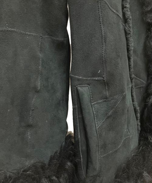 GUCCI（グッチ）GUCCI (グッチ) ムートンジャケット ブラック サイズ:SIZE 44の古着・服飾アイテム