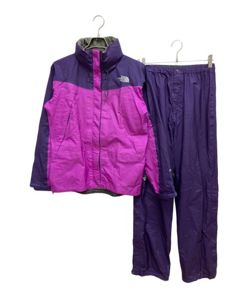 THE NORTH FACE（ザ ノース フェイス）THE NORTH FACE (ザ ノース フェイス) セットアップレインスーツ パープル サイズ:SIZE XLの古着・服飾アイテム