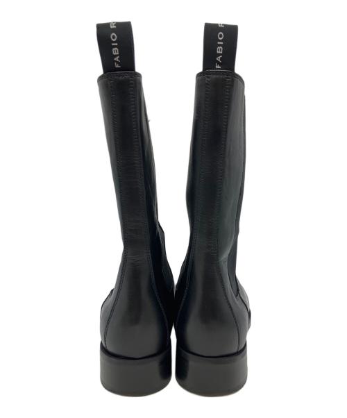 FABIO RUSCONI（ファビオルスコーニ）FABIO RUSCONI (ファビオルスコーニ) ファビオルスコーニサイドゴアブーツ ブラック サイズ:SIZE 36の古着・服飾アイテム