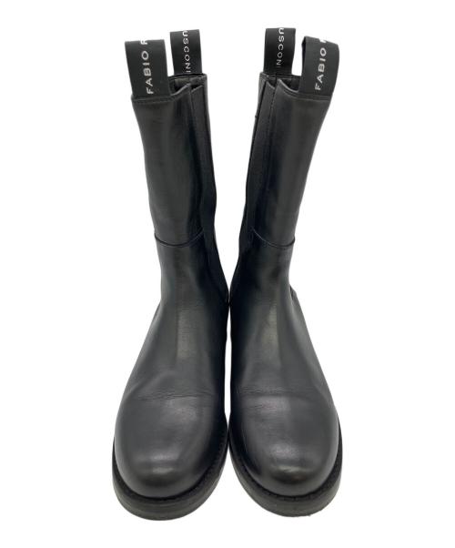 FABIO RUSCONI（ファビオルスコーニ）FABIO RUSCONI (ファビオルスコーニ) ファビオルスコーニサイドゴアブーツ ブラック サイズ:SIZE 36の古着・服飾アイテム