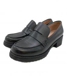 COLE HAAN（コールハーン）の古着「スリッポンローファー」｜ブラック