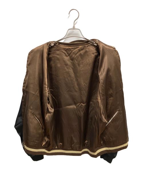 TAILOR 東洋（テーラー東洋）TAILOR 東洋 (テーラー東洋) BEAMS (ビームス) リバーシブルスカジャン ブラック×ブラウン サイズ:SIZE Lの古着・服飾アイテム