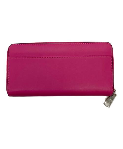 COACH（コーチ）COACH (コーチ) PEANUTS (ピーナッツ) ラウンドファスナーウォレット ピンクの古着・服飾アイテム