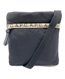 A.P.C.（アーペーセー）の古着「ショルダーバッグ」｜ブラック×アイボリー