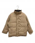 POLO RALPH LAURENポロ・ラルフローレン）の古着「リバーシブルダウンジャケット」｜ベージュ