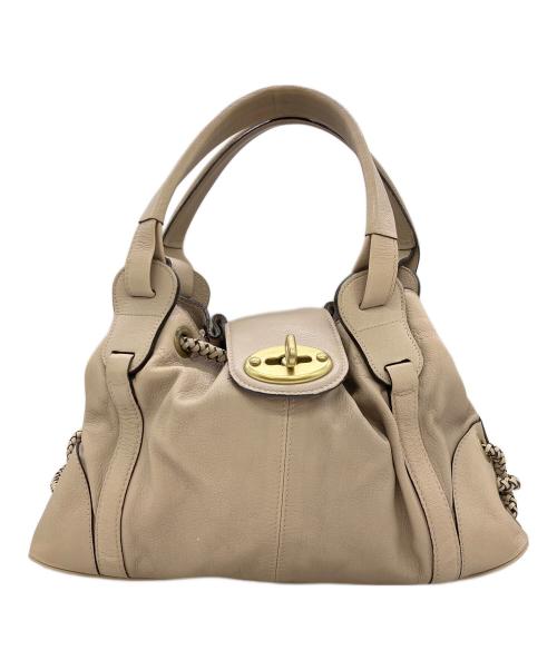 MULBERRY（マルベリー）MULBERRY (マルベリー) トートバッグ ベージュの古着・服飾アイテム