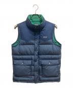 Patagoniaパタゴニア）の古着「ダウンベスト」｜ブルー
