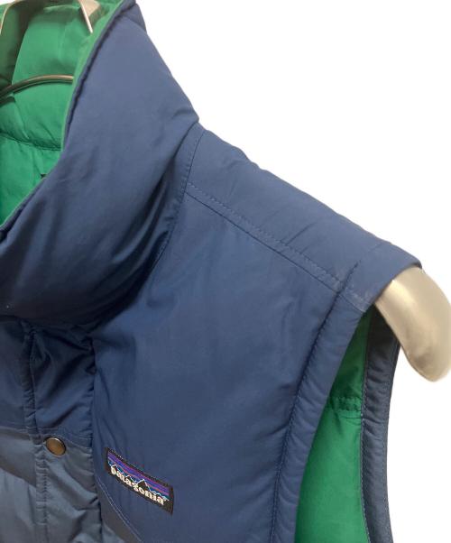 Patagonia（パタゴニア）Patagonia (パタゴニア) ダウンベスト ブルー サイズ:SIZE Sの古着・服飾アイテム