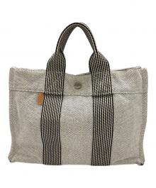 HERMES（エルメス）の古着「ニューフールトゥPM　トートバッグ」｜グレー