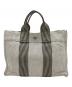 HERMES (エルメス) ニューフールトゥPM　トートバッグ グレー：13000円
