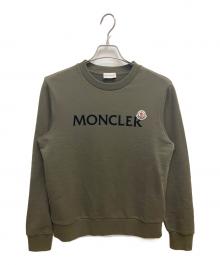 MONCLER（モンクレール）の古着「MAGLIA GIROCOLLO スウェット」｜カーキ