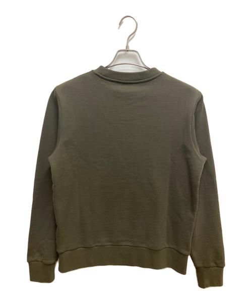MONCLER（モンクレール）MONCLER (モンクレール) MAGLIA GIROCOLLO スウェット カーキ サイズ:SIZE Sの古着・服飾アイテム