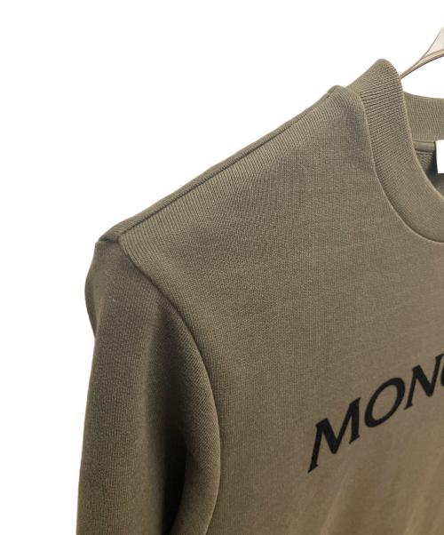 MONCLER（モンクレール）MONCLER (モンクレール) MAGLIA GIROCOLLO スウェット カーキ サイズ:SIZE Sの古着・服飾アイテム