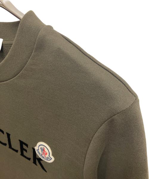 MONCLER（モンクレール）MONCLER (モンクレール) MAGLIA GIROCOLLO スウェット カーキ サイズ:SIZE Sの古着・服飾アイテム