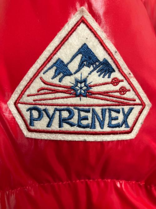 Pyrenex（ピレネックス）Pyrenex (ピレネックス) VINTAGE MYTHIC ダウンジャケット レッド サイズ:SIZE Sの古着・服飾アイテム