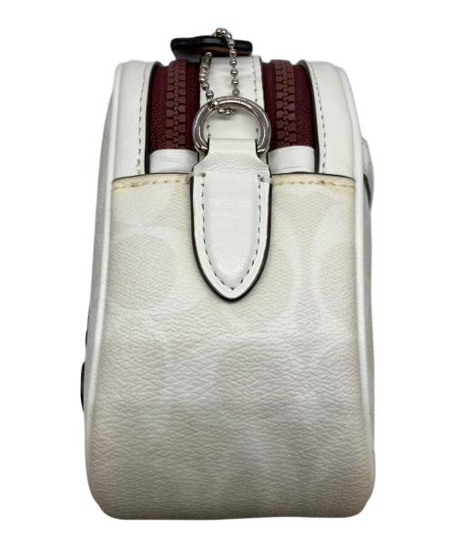 COACH（コーチ）COACH (コーチ) DISNEY (ディズニー) シグネチャー ショルダーバッグ ホワイトの古着・服飾アイテム