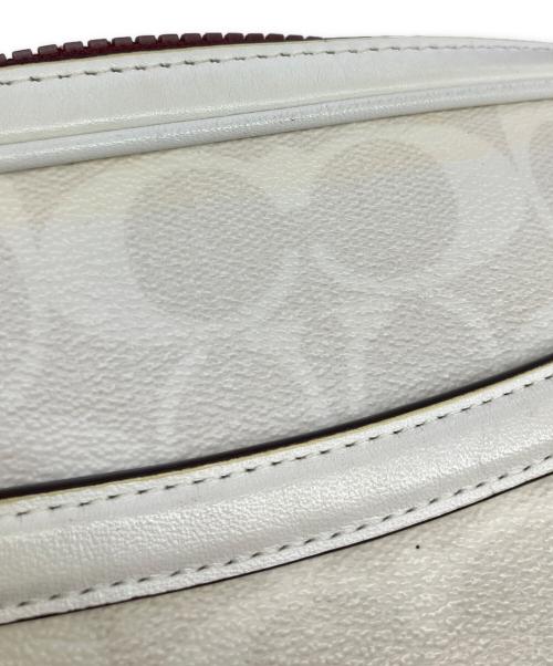 COACH（コーチ）COACH (コーチ) DISNEY (ディズニー) シグネチャー ショルダーバッグ ホワイトの古着・服飾アイテム